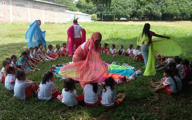 Experiencia de Cuerpo Sonoro: el espacio en la primera infancia